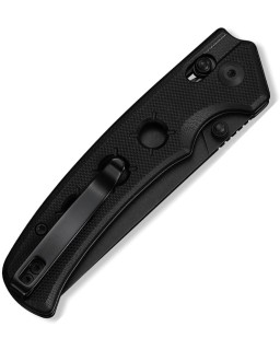 CIVIVI Noctis folding knife Nitro V stainless steel Black finish blade G10 Handle Crossbar Lock