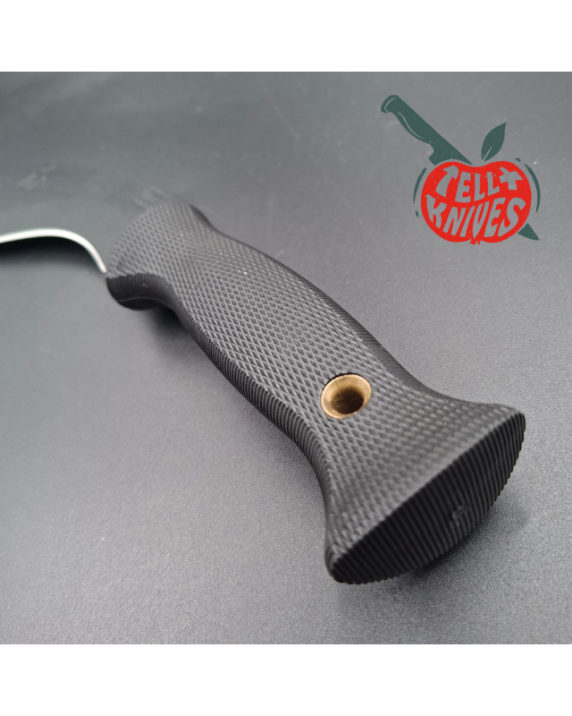 Cold Steel Kukri Light full tang Carbon V steel black epoxy finish black kraton handle black leather sheath