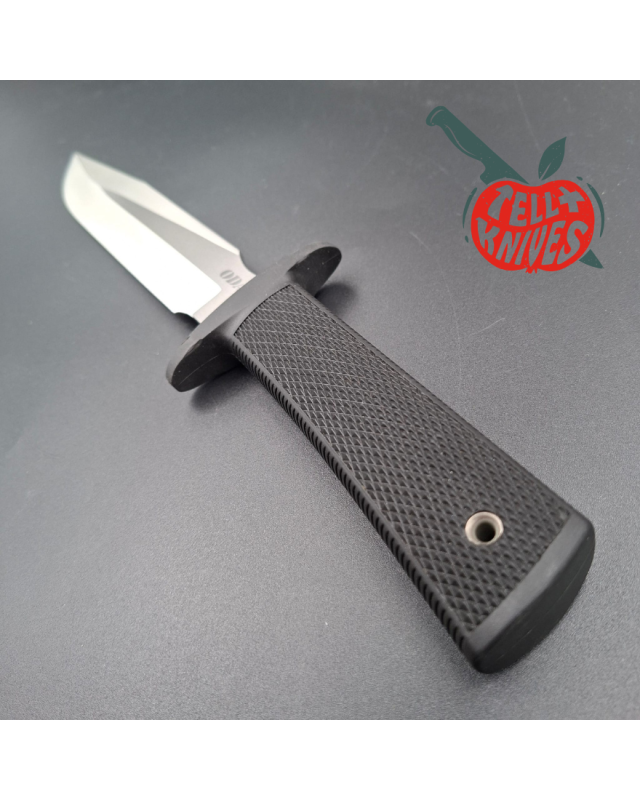 Cold Steel ODA fighting knife AUS8 stainless steel black Kraton handle black Kray-Ex sheath