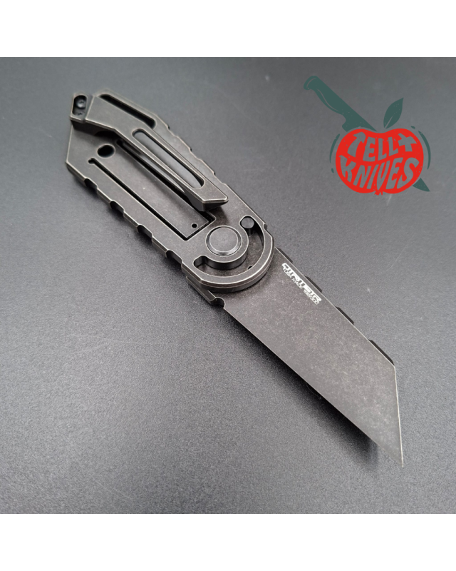 QTRMSTR YODA ALF6TT 154CM steel blackwash finish titanium handle 2017 limited edition 300pces