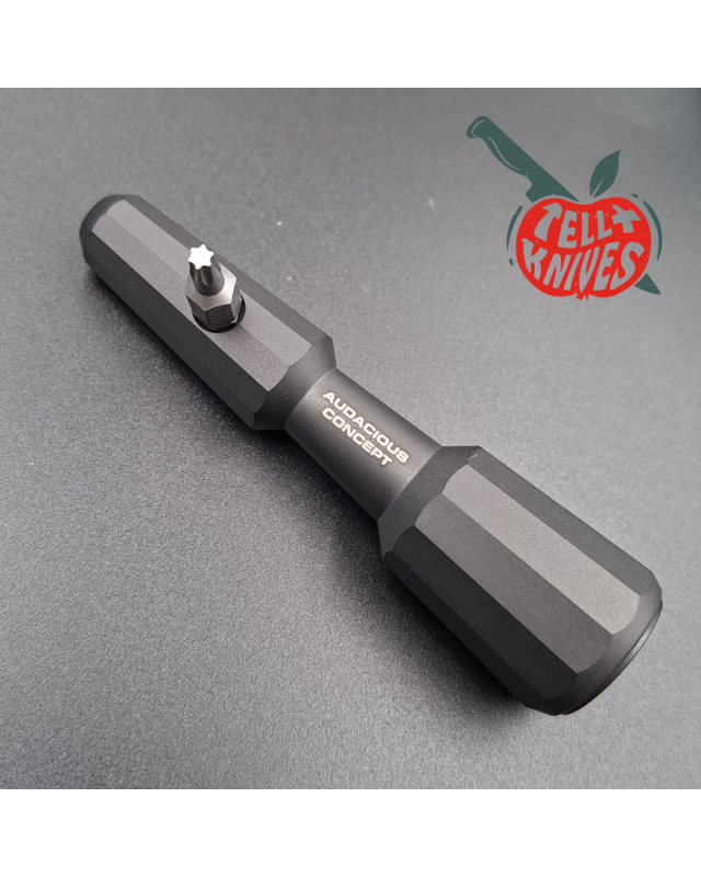 TRC Design & Audacious Concept Titanium BIT MASTER tool black DLC finish