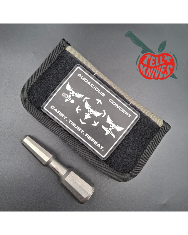 TRC Design & Audacious Concept Titanium BIT MASTER tool black DLC finish