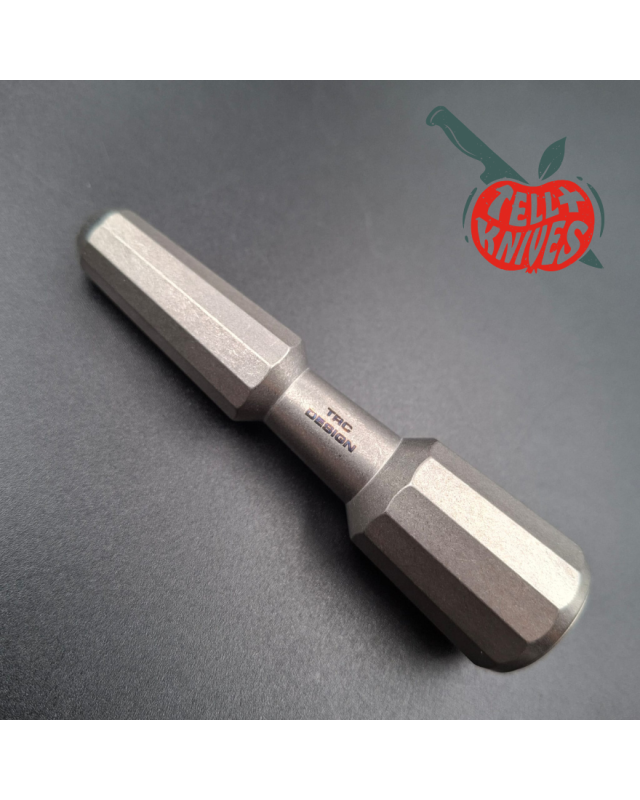 TRC Design & Audacious Concept Titanium BIT MASTER tool Stonewash finish