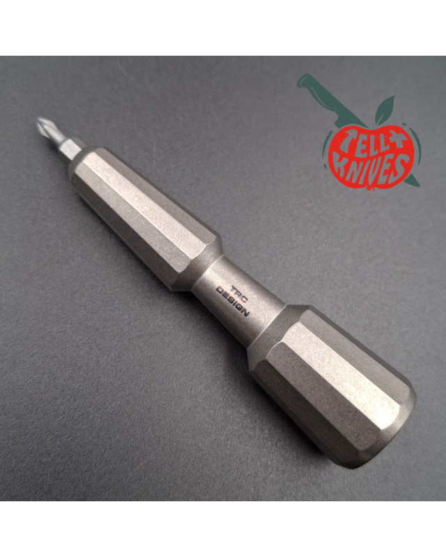 TRC Design & Audacious Concept Titanium BIT MASTER tool Stonewash finish