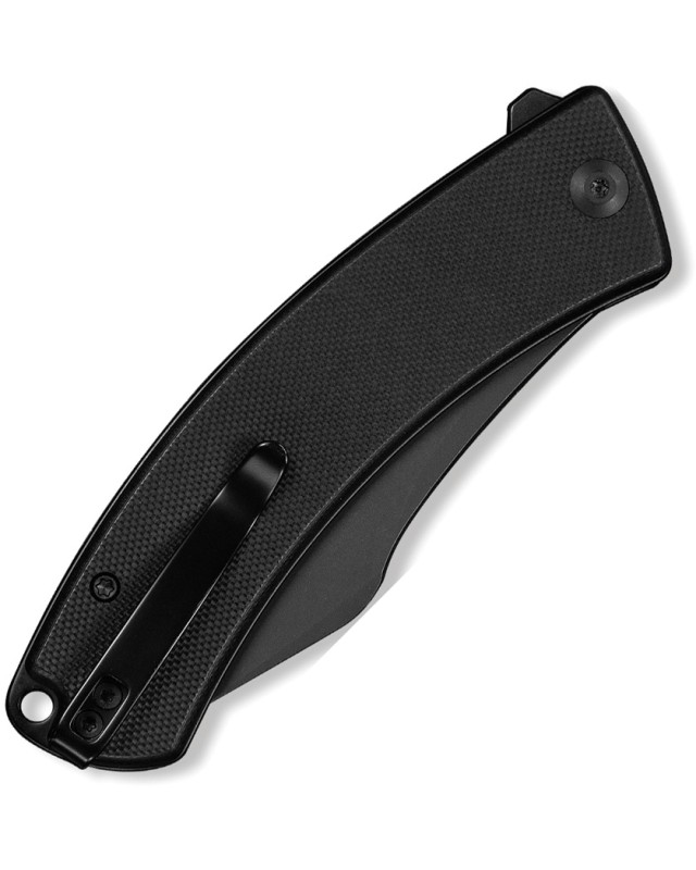 Civivi Outlaw Muk Black Stonewash 14C28N Sandvik Stainless Steel Blade Black G10 Handle