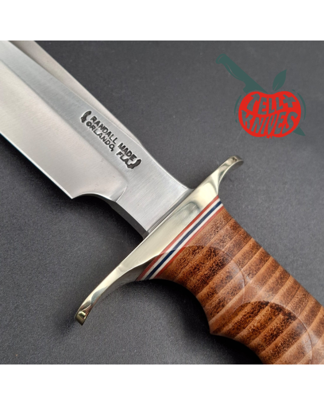 Randall Made Knives Korean War Replica Model 1-7 forged carbon steel stacked leather 50pces only