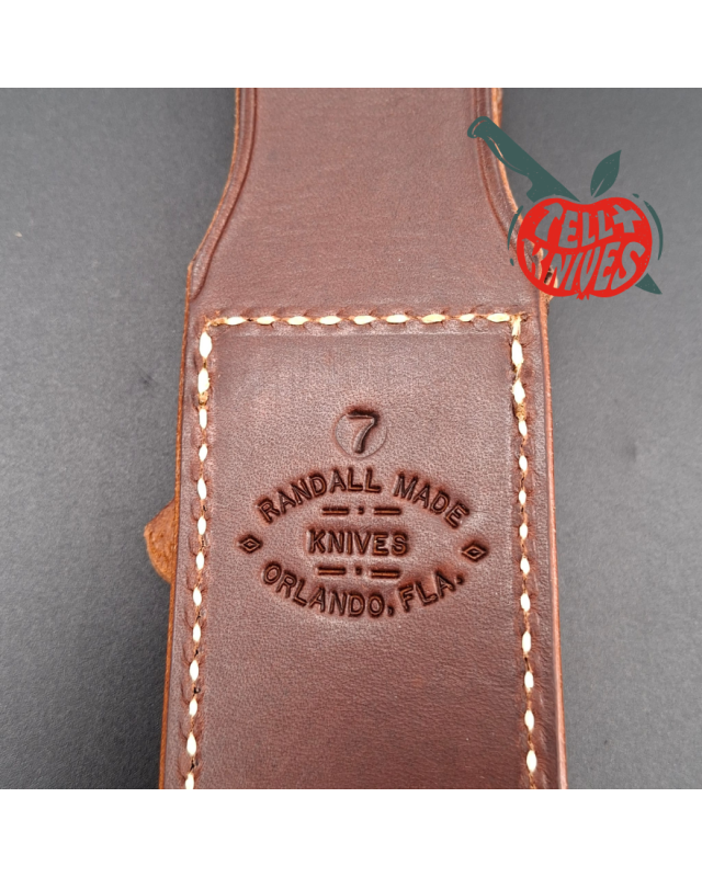 Randall Made Knives Korean War Replica Model 1-7 forged carbon steel stacked leather 50pces only