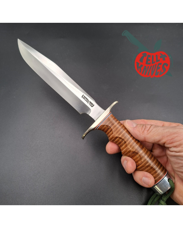Randall Made Knives Korean War Replica Model 1-7 forged carbon steel stacked leather 50pces only