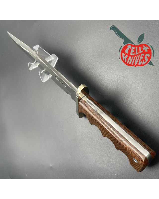 Randall Made Knives Model 14 - 7.5 Vietnam Veteran Limited Edition 500pces full tang forged stainless steel brown micart