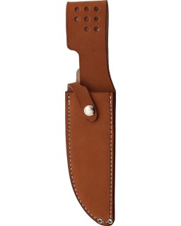 Blackjack Knives Model 4 Fixed Blade A2 tool steel green micarta handle brown leather sheath