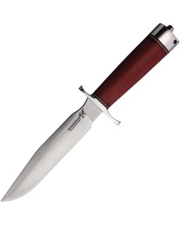 Classic Model 7 A2 tool steel Red Micarta
