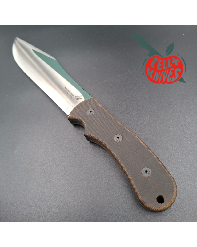 Blackjack Knives Tac Ops 8 1st Production Run 1095HC carbon steel full tang green micarta handle black kydex sheath