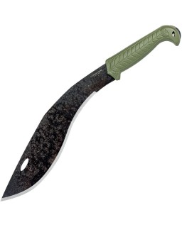 Condor Tool & Knife Terrakukri Machete 1075HC carbon steel blade Army Green handle