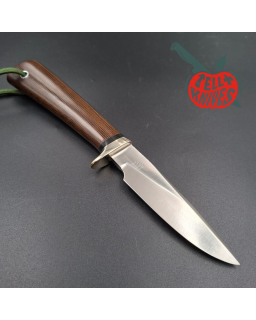 Randall Made Knives 2005 Shop Employee Special Model 26 - 4 Pathfinder S30V steel brown micarta handle nickel silver gua