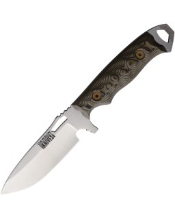 Dawson Knives Nomad Fixed Blade satin finish MagnaCut Steel Ultrex G10 camo handle black kydex sheath
