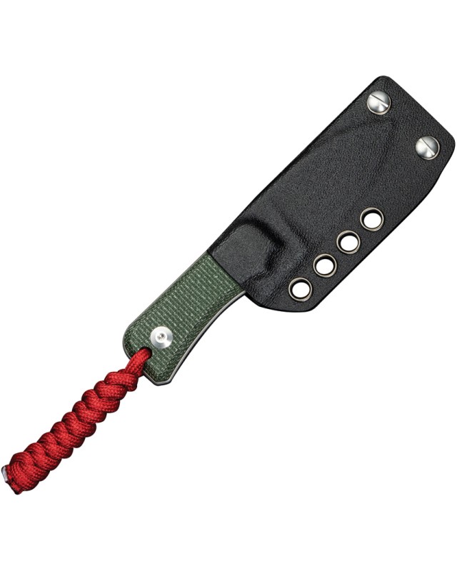 Civivi Baby Banter Fixed Blade Nitro V Steel Blade Green Canva Micarta Handle