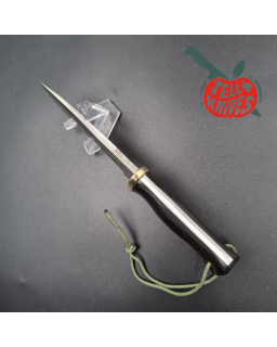 Randall Made Knives Model RKS5 2005 Limited Edition forged stainless steel blade black micarta handle