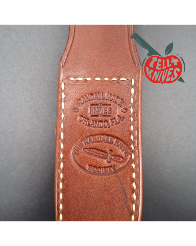 Randall Made Knives Model RKS5 2005 Limited Edition forged stainless steel blade black micarta handle