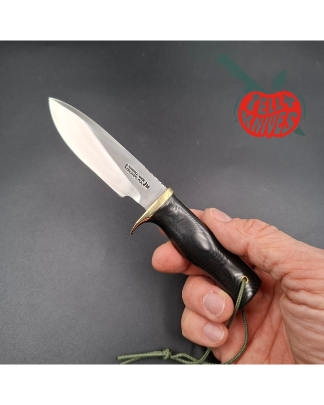 Randall Made Knives Model RKS5 2005 Limited Edition forged stainless steel blade black micarta handle