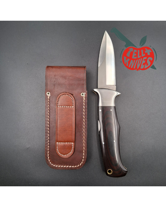 AL MAR SERE 3003 Special Forces folding knife AUS6 stainless steel spear point blade black and red micarta handle