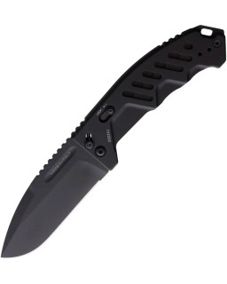 Extrema Ratio  RAO C Crossbar Lock Black MIL-C-13924 burnished Bohler N690 stainless blade Black aluminium handle