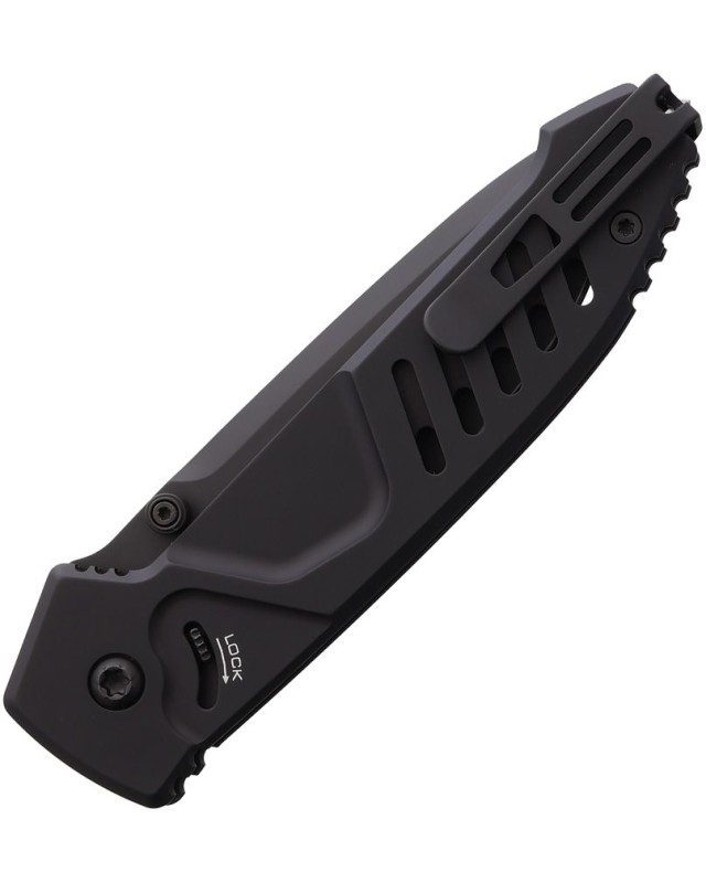 Extrema Ratio MF1 EVO D N690 stainless steel black coated blade black aluminium handle Linerlock