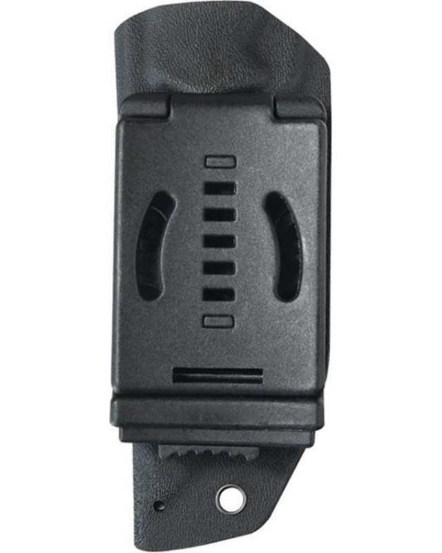 Kubey Swordfish Fixed Blade Knife AUS-10 stainless steel blackwash finish blade Black G10 handle KU184E