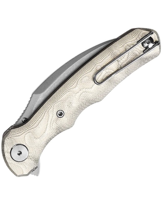 Trivisa Lacerta-AL Sand Blast 14C28N Sandvik Stainless Steel Aluminium Foil Handle