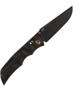 Kansept SIF Crossbar Lock Blackwash CPM S35VN Steel Blackwash Titanium Handle