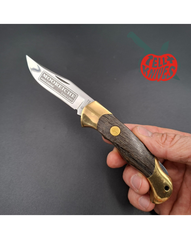 BÖKER Solingen Junior Scout 440C stainless steel blade bog oak handle Limited Edition 1200pces