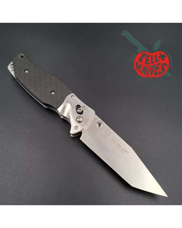 SOG 2009 TomCat 3.0 Kataba LTD Carbon Fiber and VG-10 Blade S95SL G10 handle with pouch and box