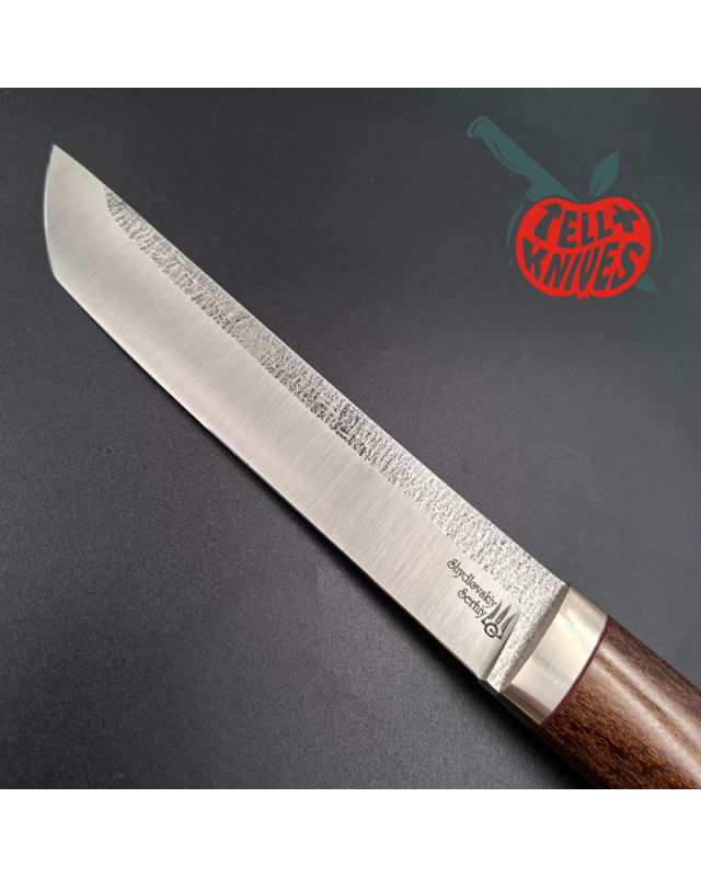 Sergey Shidlovskiy Custom Knives Model Classic Tanto forged Bohler N690 stainless steel old school micarta handle