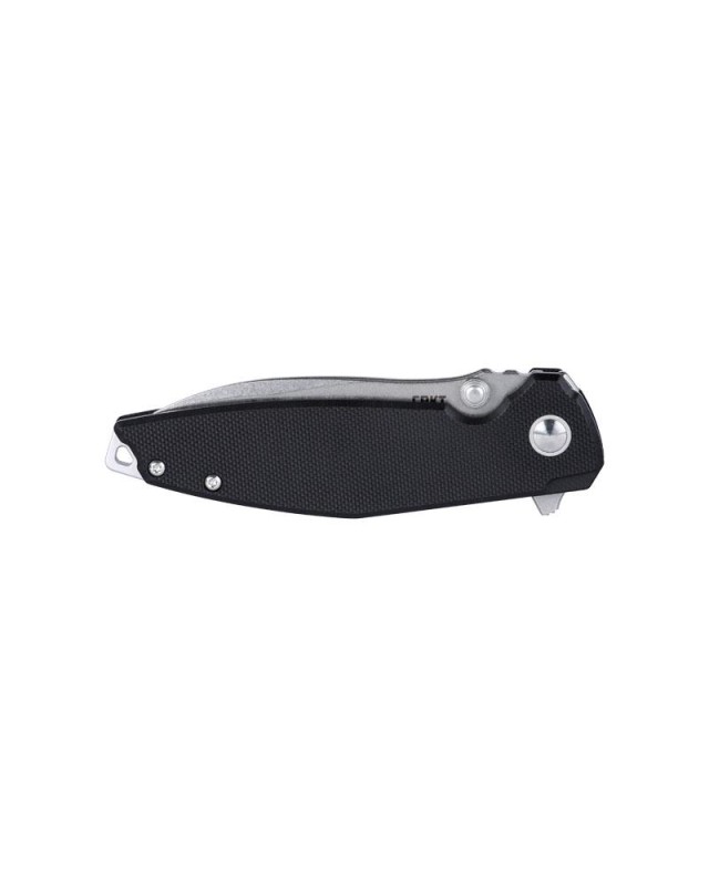 CRKT Ibis Linerlock Folding Knife D2 Steel Black G10 Handle