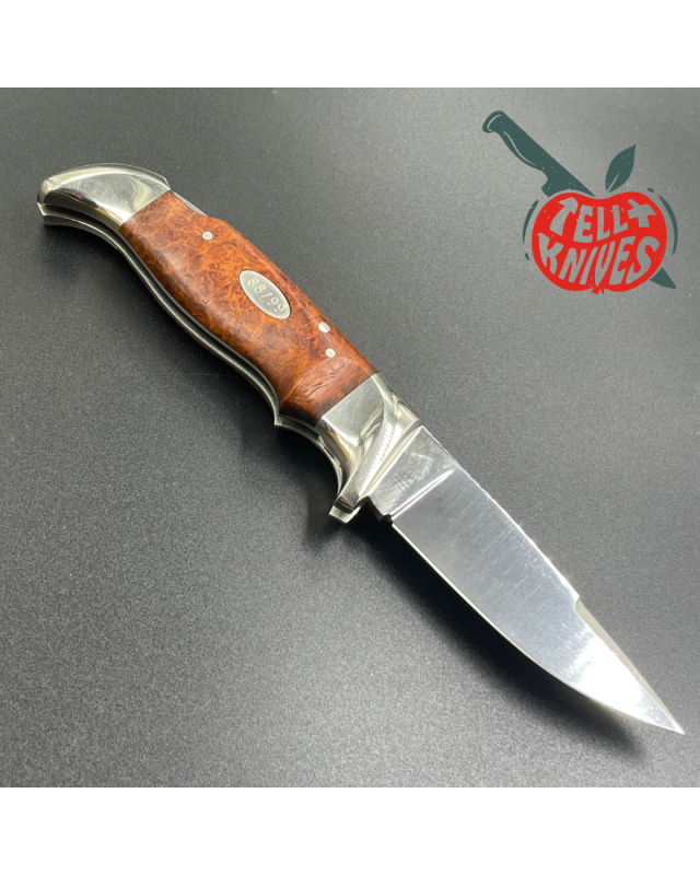 1999 Hattori Limited Edition H-51 folding knife VG-10 steel miror finish mahogany wood handle wood box 99pces