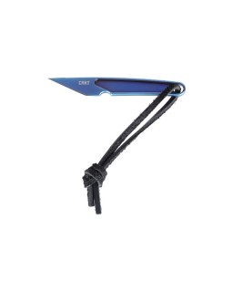 CRKT Hangti Neck Knife CR7065 Blue Titanium