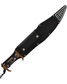 United Cutlery USMC Desert Ops Spartan Sword Tan finish black nylon sheath