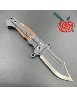 ADV Tactical Badlands Bowie 2 S35VN steel titanium handle G10 scales