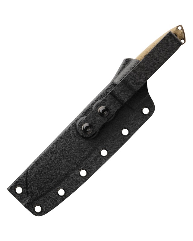 TOPS El Chete Mini Fixed Blade  1095 Steel Green Micarta Handle