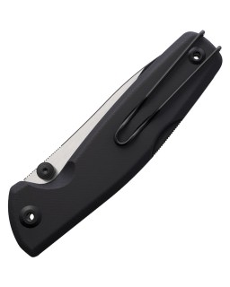 Real Steel Yak Folding Knife  14C28N Steel Black G10 Handle