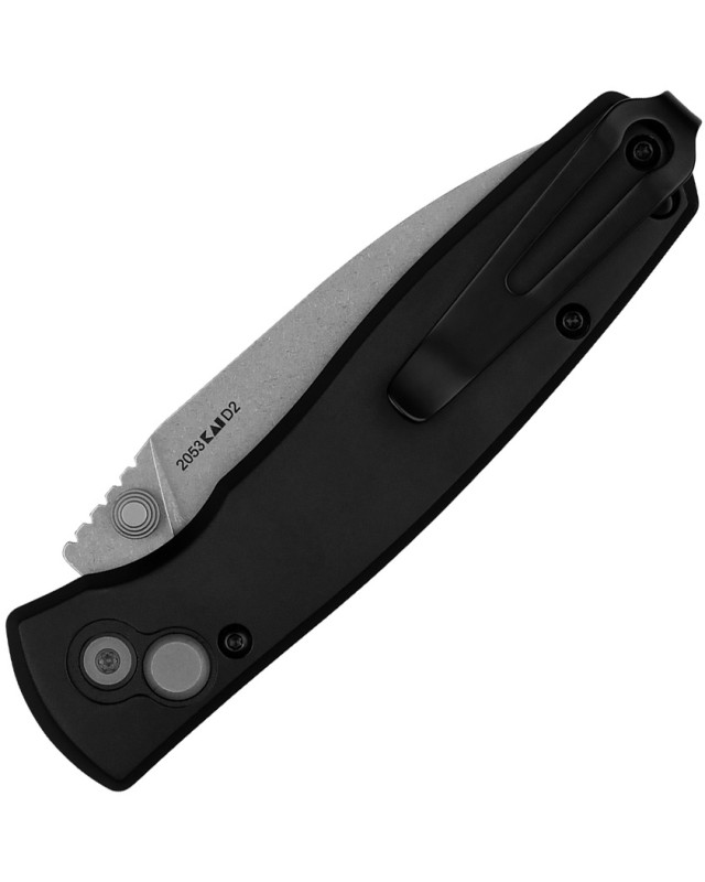 Kershaw Kindred Folding Knife 2053 D2 Steel Gray Aluminium Handle