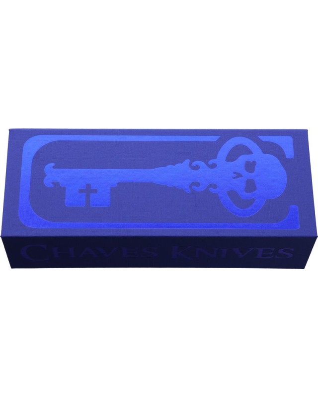 Chaves Knives C.H.U.B. Razor Blade Micarta handle flipper Linerlock