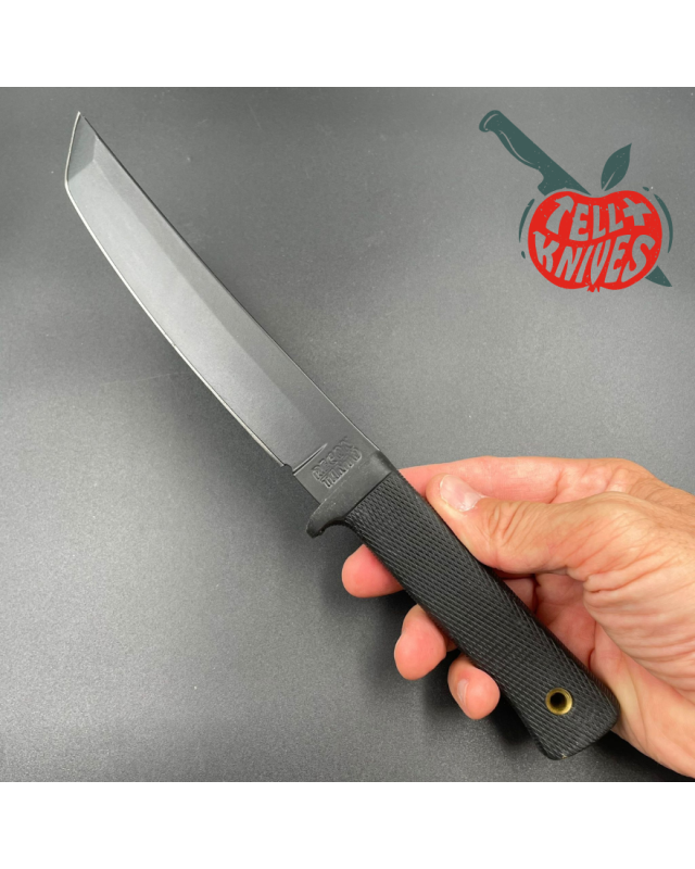 COLD STEEL Recon Tanto 13RT Carbon V steel black blade black kraton handle
