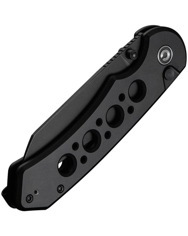 Civivi Pragma Prime folding knife 14C28N steel blackwash finish blade Button Lock Black Aluminium Handle Flipper