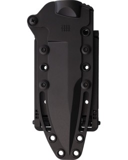 Halfbreed Blades Medium Infantry Knife Bohler K340 Steel black Teflon coated FDE G10 handle blsck kydex sheath