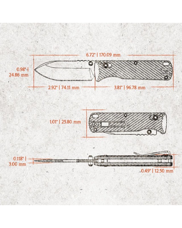 VOSTEED Vombat Zulu shape blade M390 premium steel satin finish Crossbar Lock olive Aluminum Handle A4105