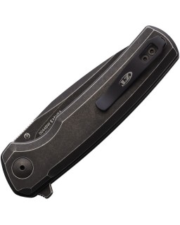 Zero Tolerance  S45VN steel blackwash finish blackwash titanium handle button lock flipper
