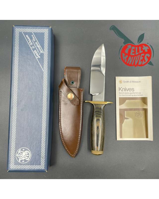 SMITH & WESSON Survival Knife Model 6030 with Original Sheath & Box