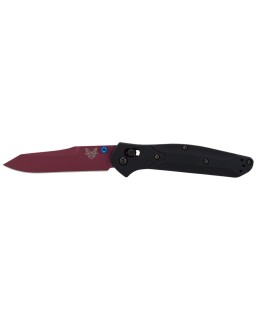 Benchmade 940 Limited Edition Osborne S30V steel Cranberry Frost Cerakote finish black aluminium handle