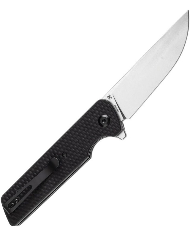 Tenable Anomaly Folding Knife Black G10 Handle stonewashed Nitro V steel Blade linerlock