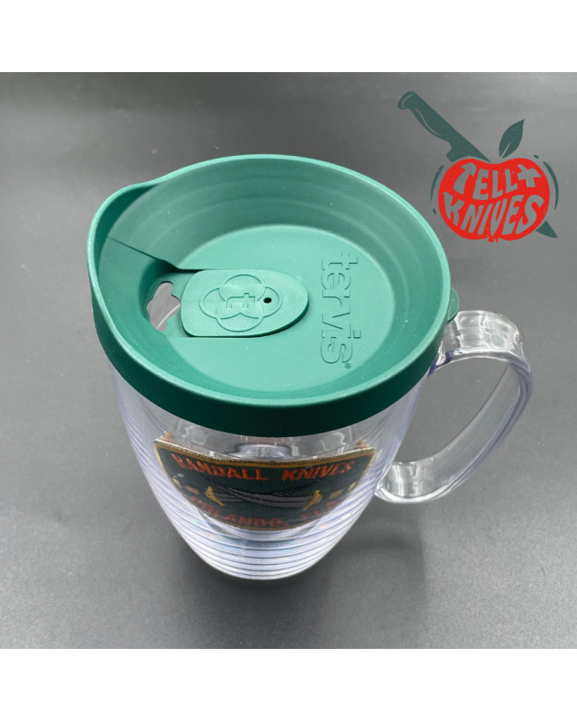 Randall Made Knives - Insulated American Coffee Mug with patch